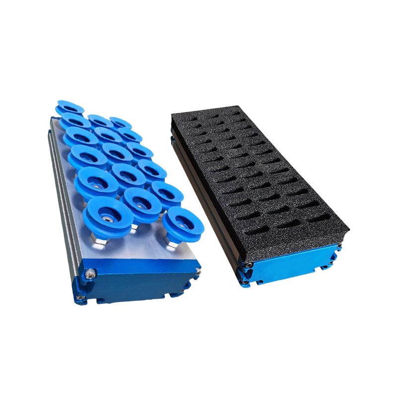 Robot Industrial Integrated Vacuum Sponge Suction Cup Palletizing Gripper With Check Valve Sorting Pneumatic Strong Adsorption