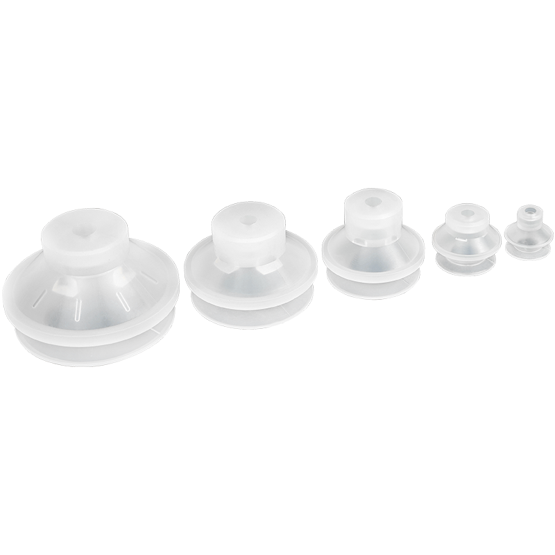 Miaode Pneumatic Vacuum Suction Cup PBG-15 PBG-20 PBG-30 PBG-40 Accordion Type Suction Nozzle Double Layer
