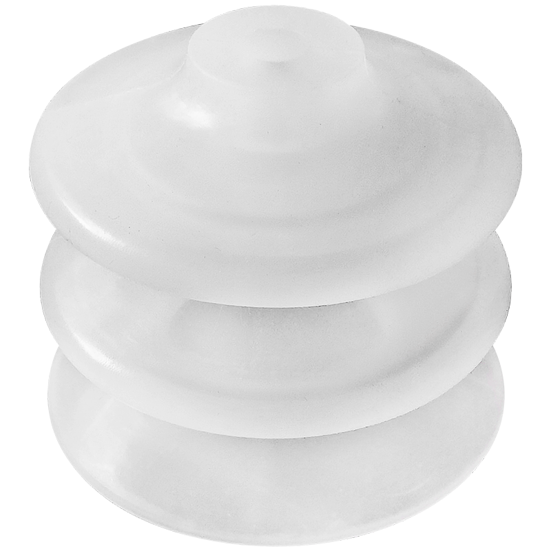 Miaode PC Series Gas Accordion Vacuum Suction Cup Manipulator Suction Cup Buffer Nozzle Three-Layer Non-Horizontal Surface Adsorption
