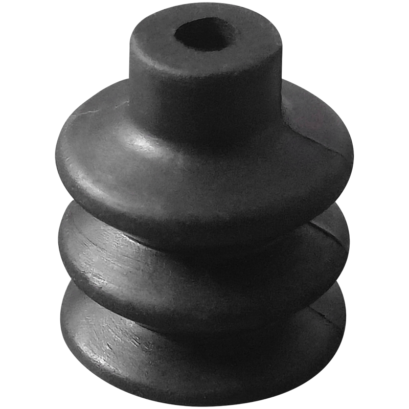 Miaode PC Series Gas Accordion Vacuum Suction Cup Manipulator Suction Cup Buffer Nozzle Three-Layer Non-Horizontal Surface Adsorption