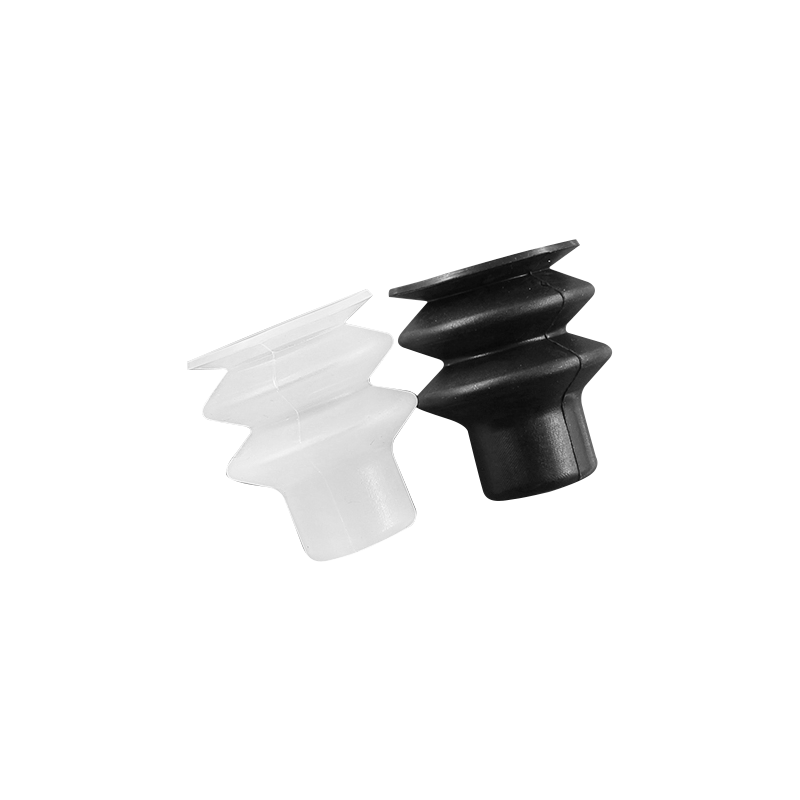Miaode PC Series Gas Accordion Vacuum Suction Cup Manipulator Suction Cup Buffer Nozzle Three-Layer Non-Horizontal Surface Adsorption