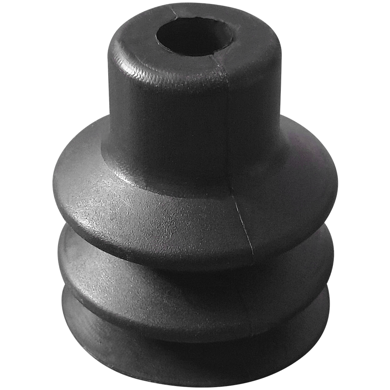 Miaode PC Series Gas Accordion Vacuum Suction Cup Manipulator Suction Cup Buffer Nozzle Three-Layer Non-Horizontal Surface Adsorption