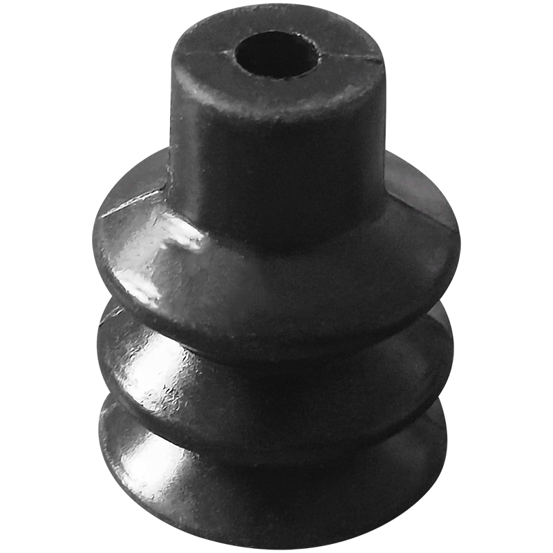 Miaode PC Series Gas Accordion Vacuum Suction Cup Manipulator Suction Cup Buffer Nozzle Three-Layer Non-Horizontal Surface Adsorption