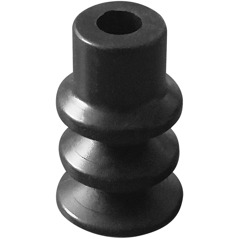Miaode PC Series Gas Accordion Vacuum Suction Cup Manipulator Suction Cup Buffer Nozzle Three-Layer Non-Horizontal Surface Adsorption