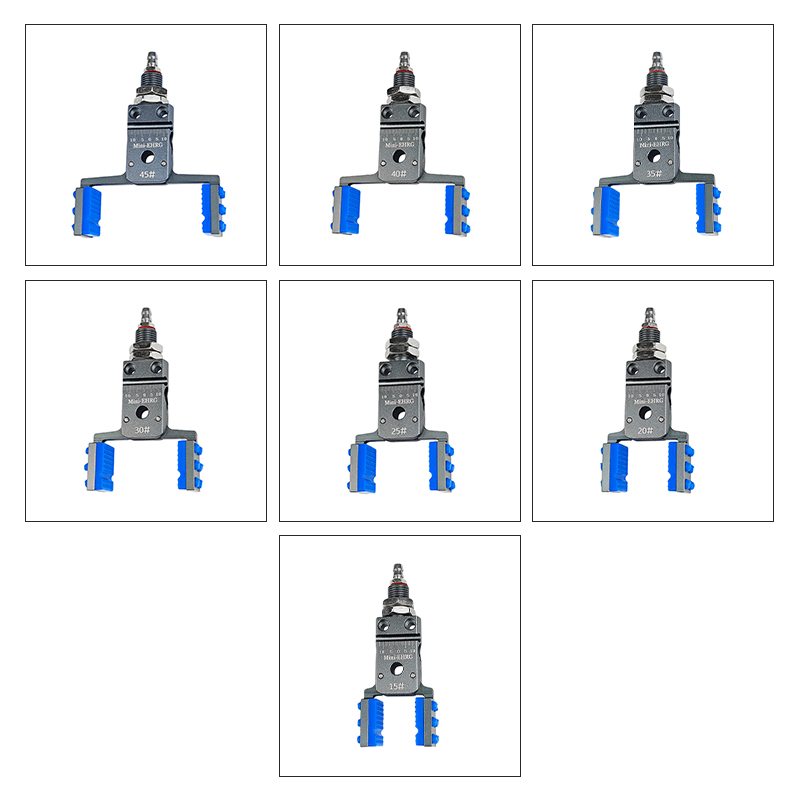 Factory Direct Sale Clamp Industrial Pneumatic Device Nozzle Clamp Widened Mini E Special-Shaped Clamp