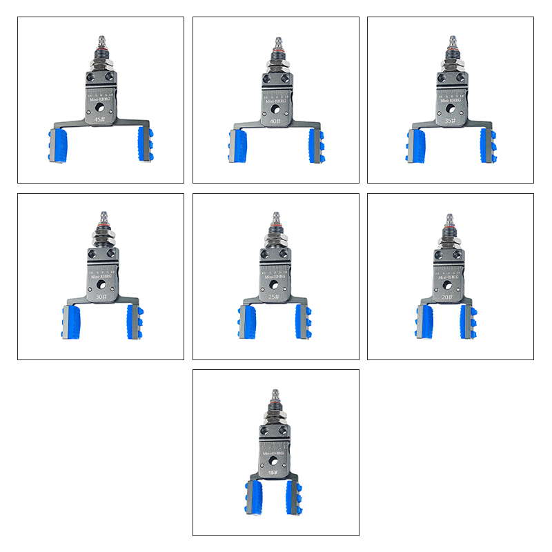 Factory Direct Sale Clamp Industrial Pneumatic Device Nozzle Clamp Widened Mini E Special-Shaped Clamp